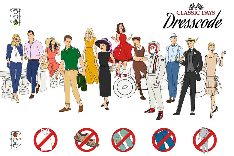 classic days dresscode grafik