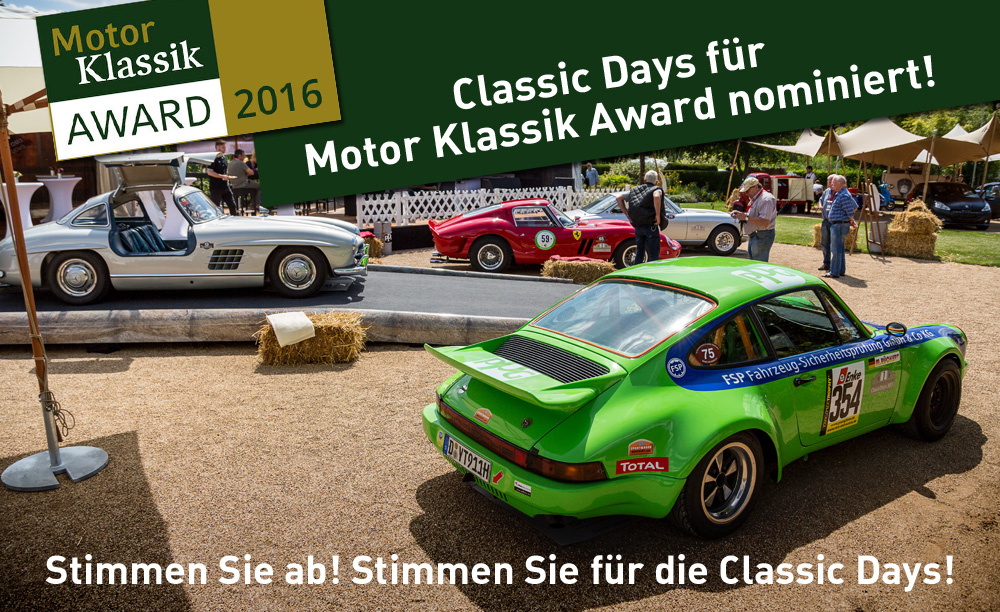 Motor Klassik Award 2016