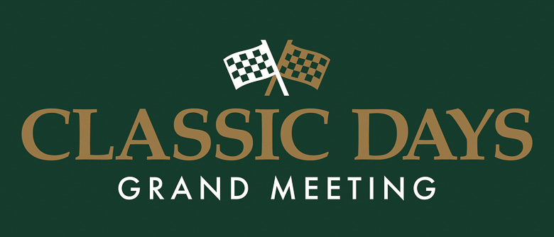 ClassicDays Logo 2025 auf Grün 4c